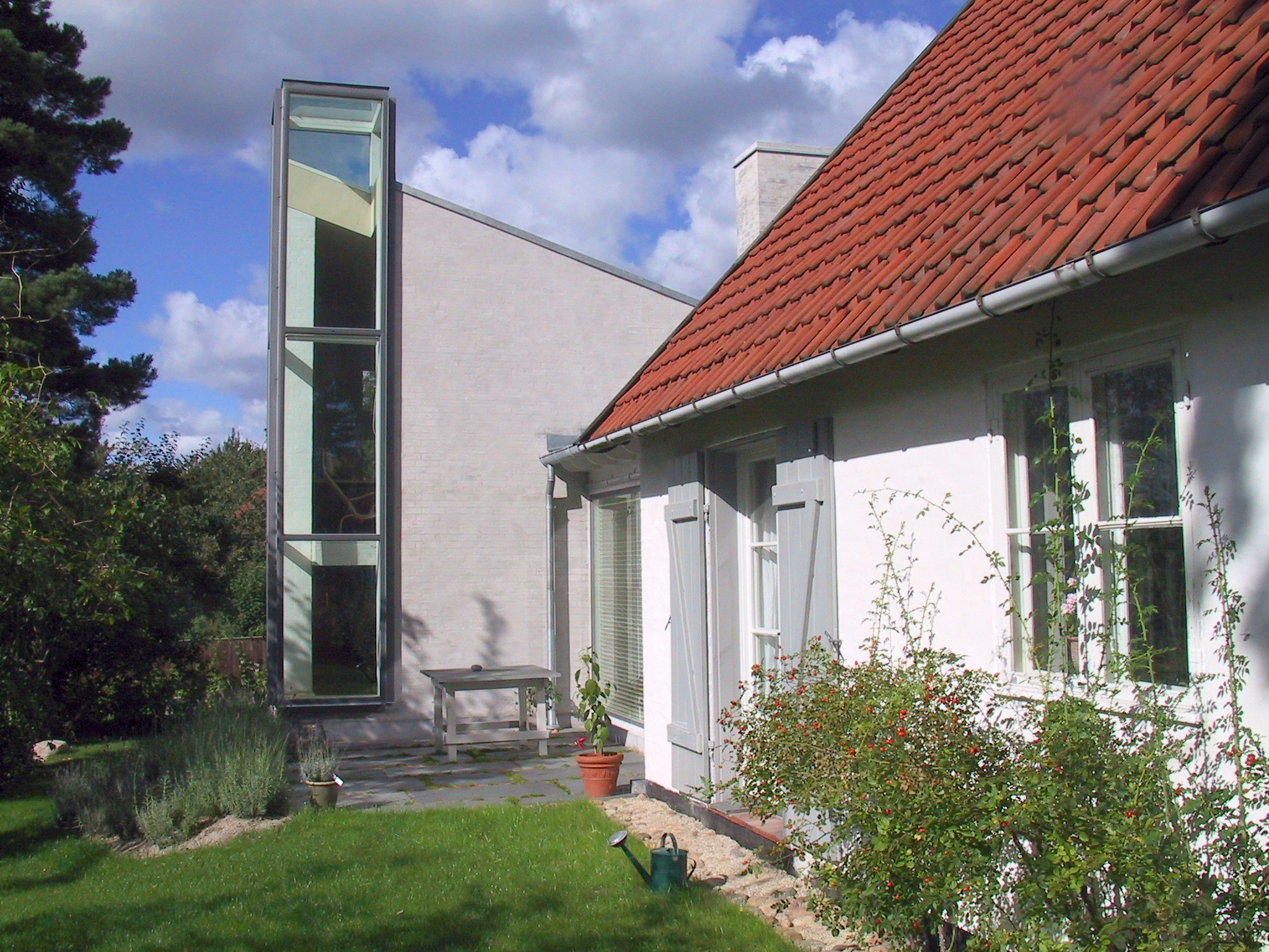 Tegnestuen Raadvad, Borgevej 37 — facade og tilbygning