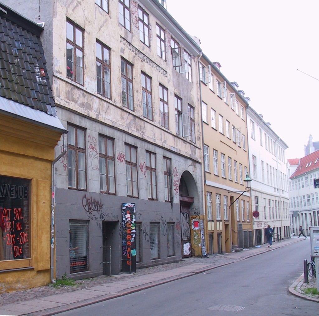 Før istandsættelse af facade