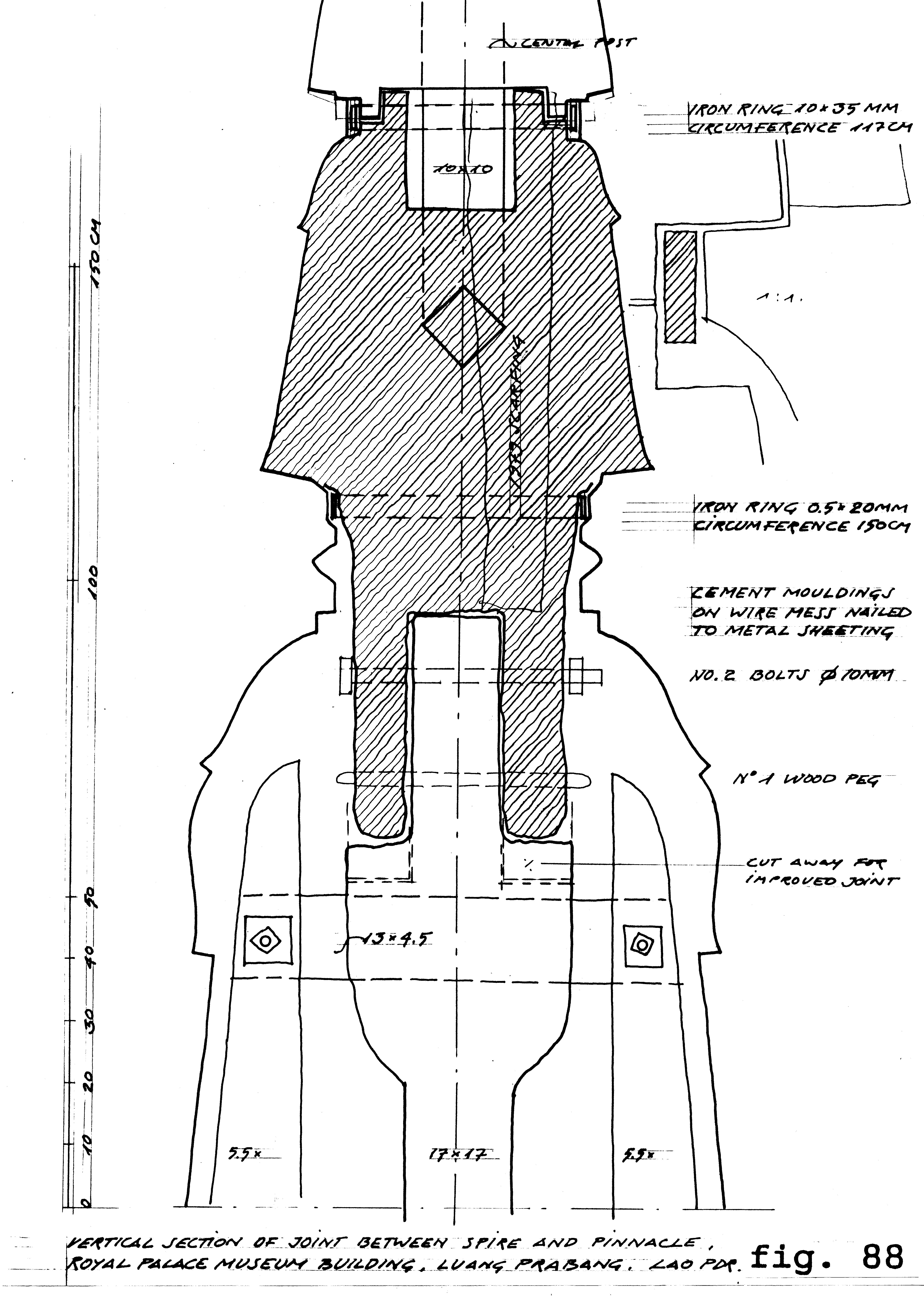 Construction detail drawing no. 86